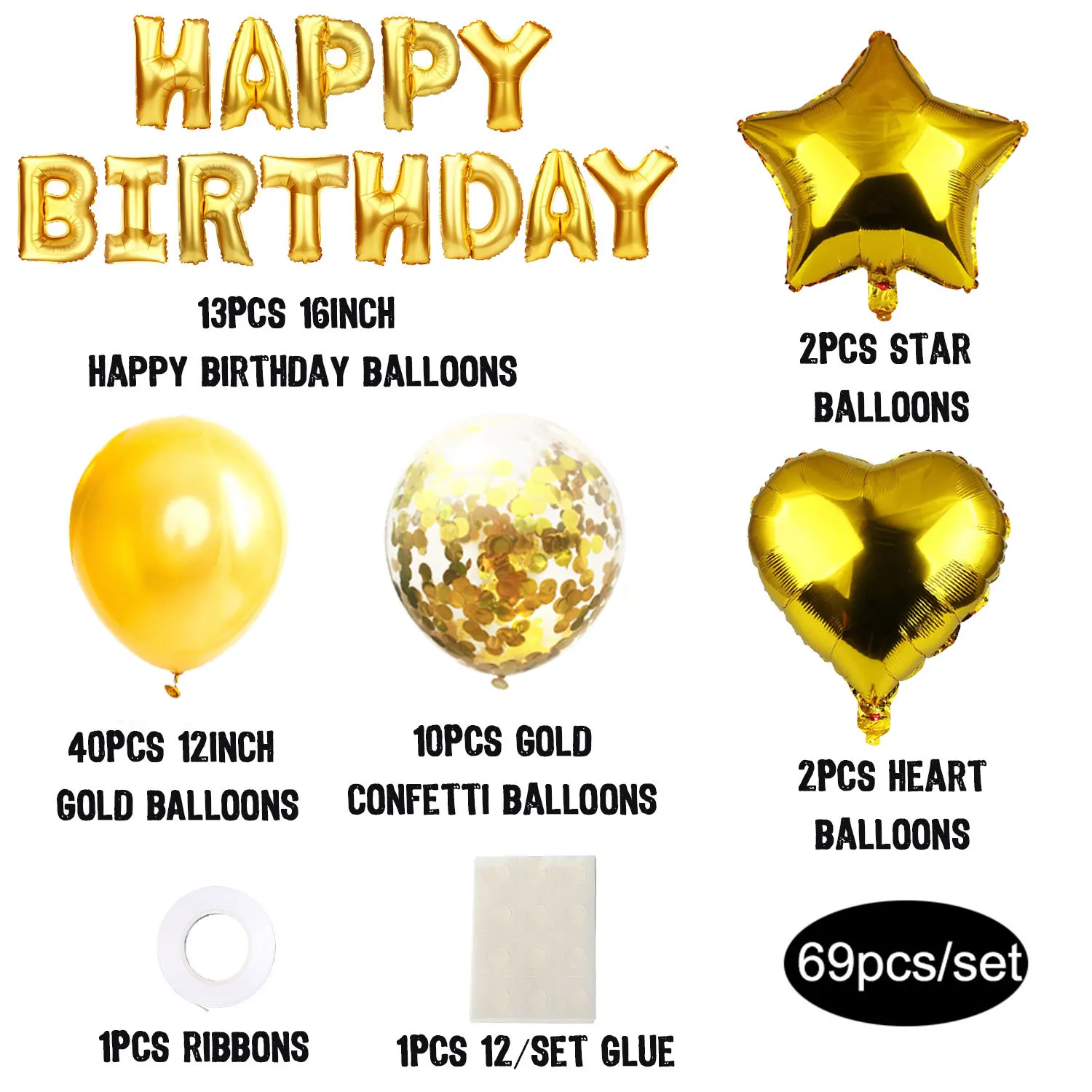 

Birthday balloons