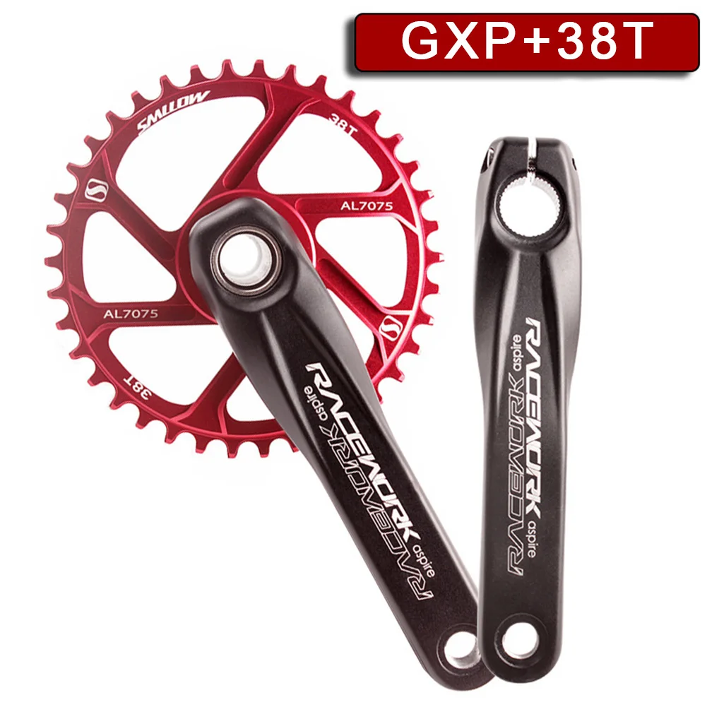 

Chainring Cranksets GXP High quality Durable Set 170mm MTB Bike 30-38T
