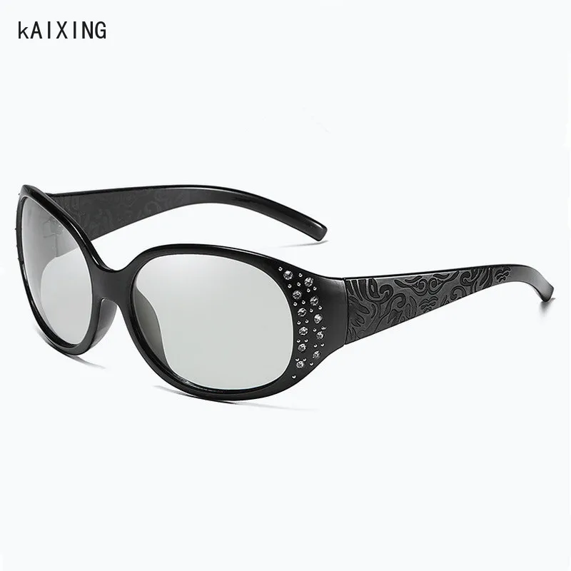 Солнцезащитные очки KAIXING поляризационные фотохромные ночного видения винтажные