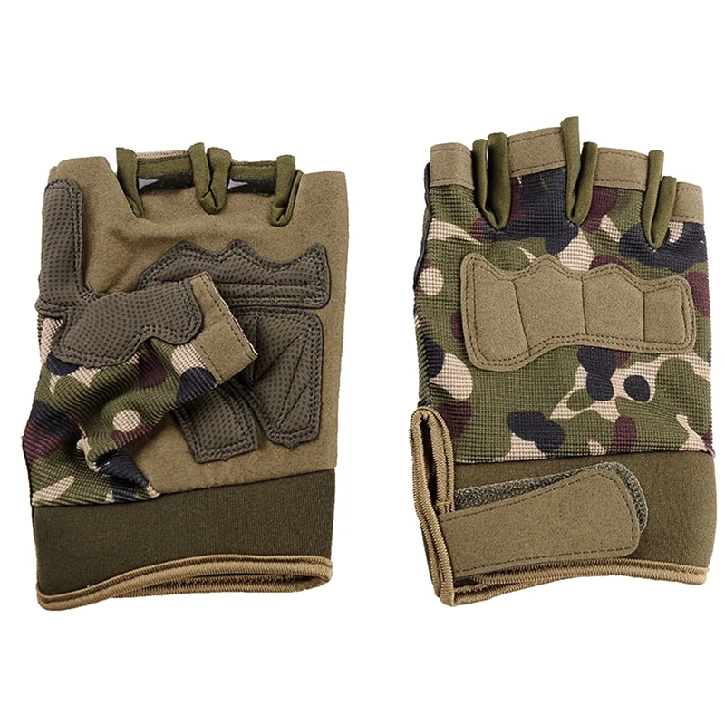 Тактические перчатки для активного отдыха военные армейские камуфляжные