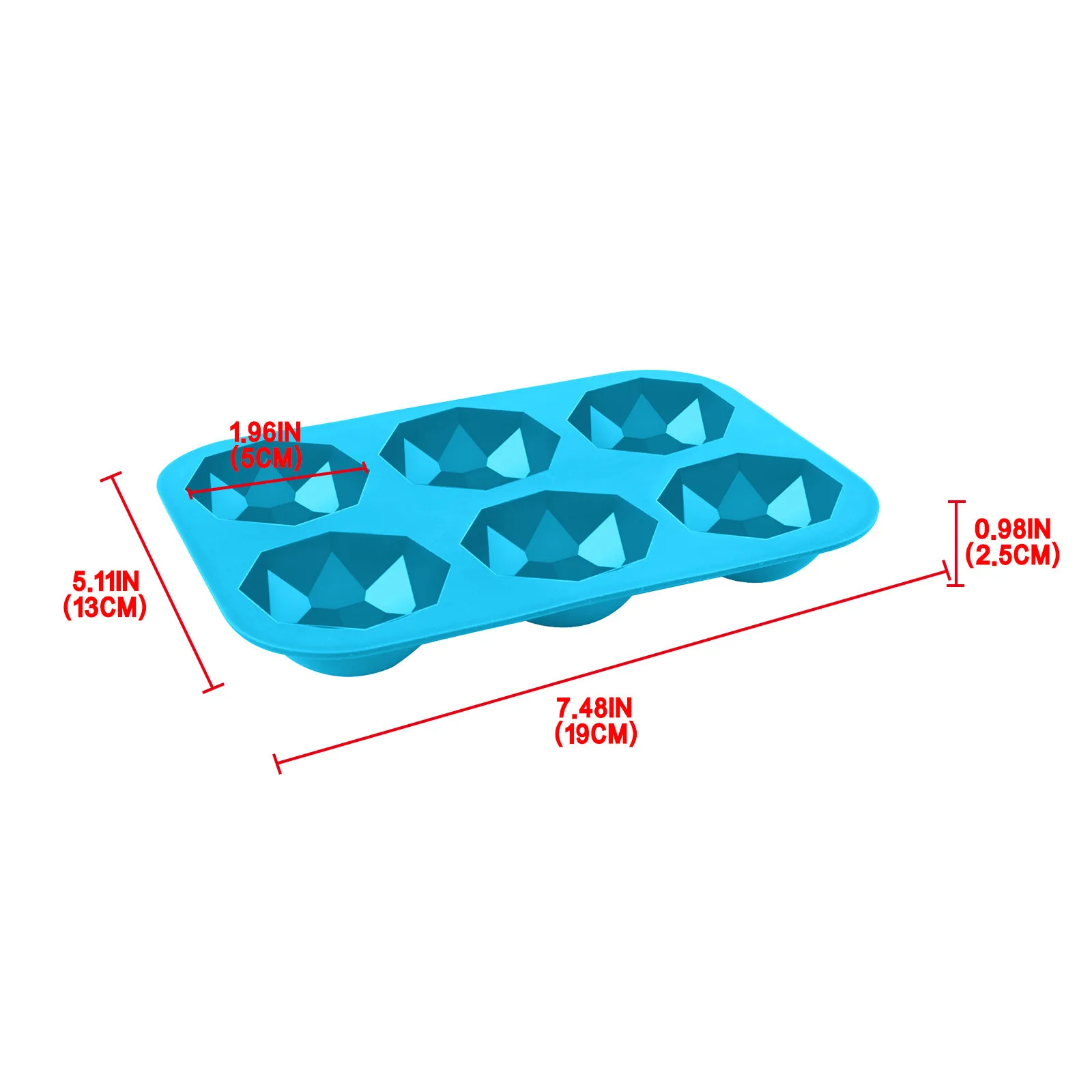 

2pcs Kitchen Utensils cakes Mold For Baking Silicone Bakery Accessories Silicone Chocolate Mold For Crafts 3D Moldes De Silicona