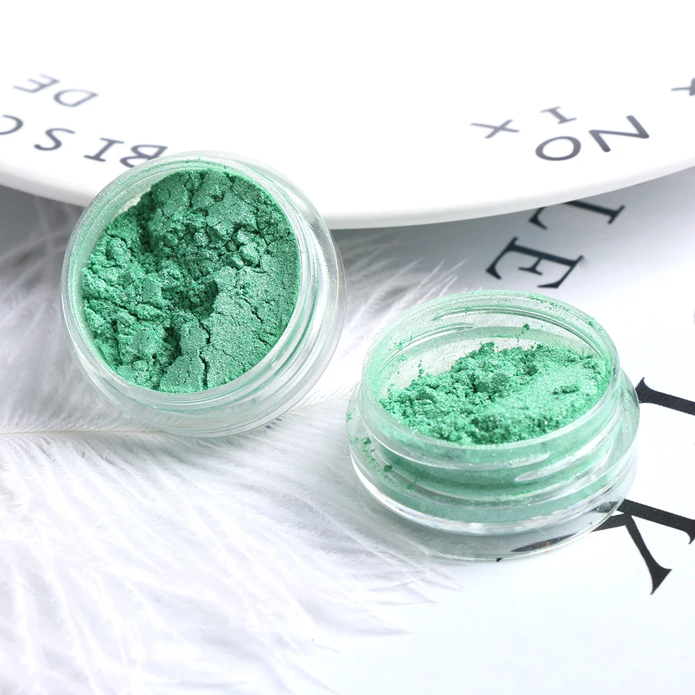 2 шт. пигментный порошок мерцающий пигмент Mica идеально подходит для изготовления