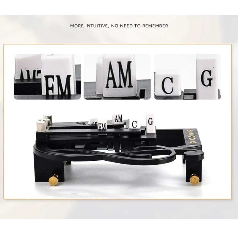 Базовый Универсальный аккорд для гитары автоматический однокнопочный