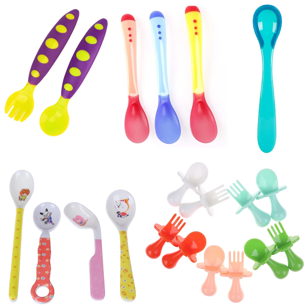 Ложка для маленьких детей ложка кормления тренировочная столовые приборы