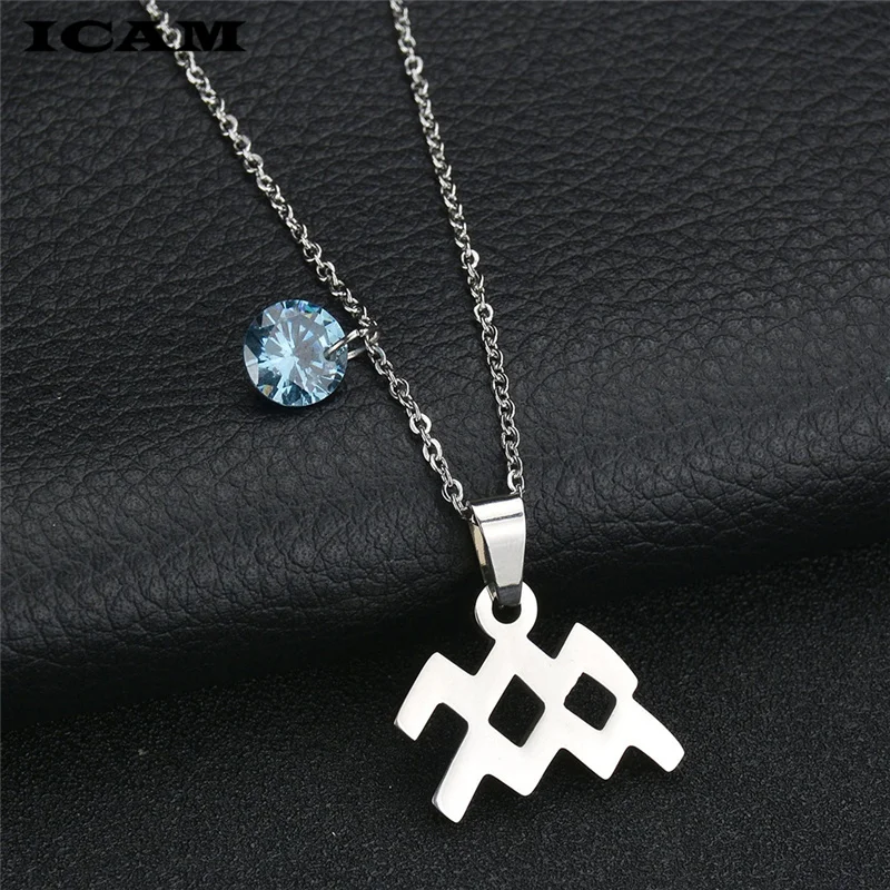 ICAM подарки распродажа знаков зодиака 12 подвеска созвездия Стразы Женская