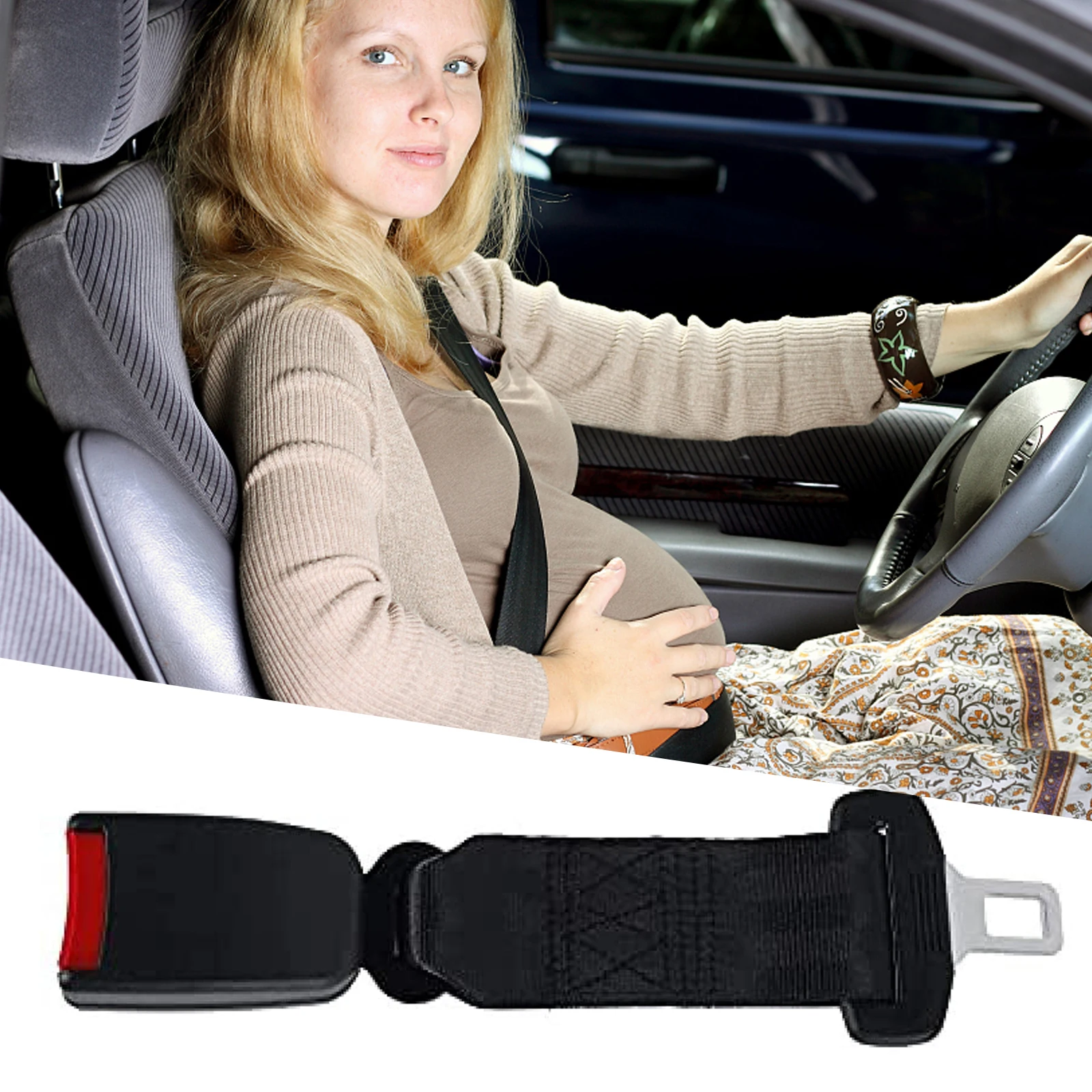

Extender Steel Safety Belt Buckle Car Seat Belt - Adjustable Automotive Extender Child Universal Lengthening