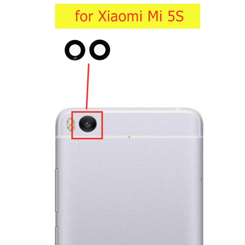 Запасные части для задней камеры Xiaomi Mi 5S 2 шт./лот | Мобильные телефоны и