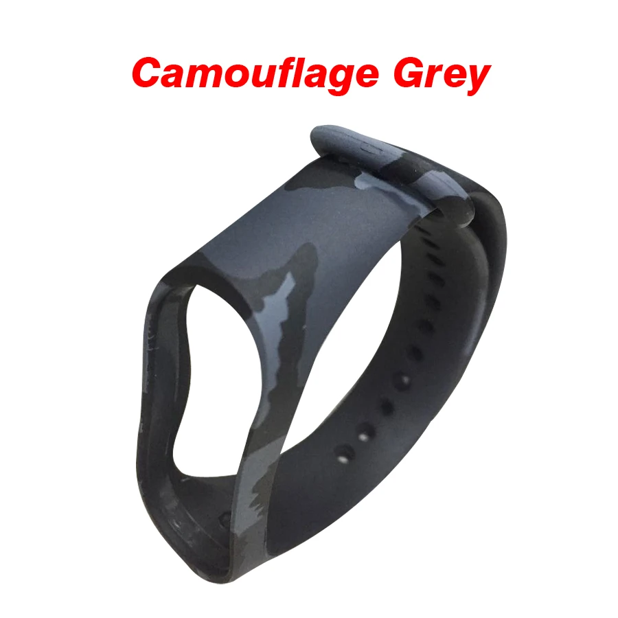 Camouflag grey Браслет для Xiao mi band 4 mi Band 4 спортивный ремешок силиконовый ремешок для mi band 4 аксессуары браслет ремешок - Цвет: Camouflag grey