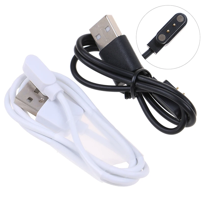 2pin Wristbands Charging Line Smart Watch Magnet Suction Charge Cable 4mm Power Charger Cables Emergency Protection | Электроника