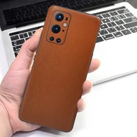 Luxury DIY Leather Skin Sticker Wrap Skin Phone Back Paste Film For OnePlus Pro 1 8 Pro OnePlus Pro 1 7T 1 6T Film