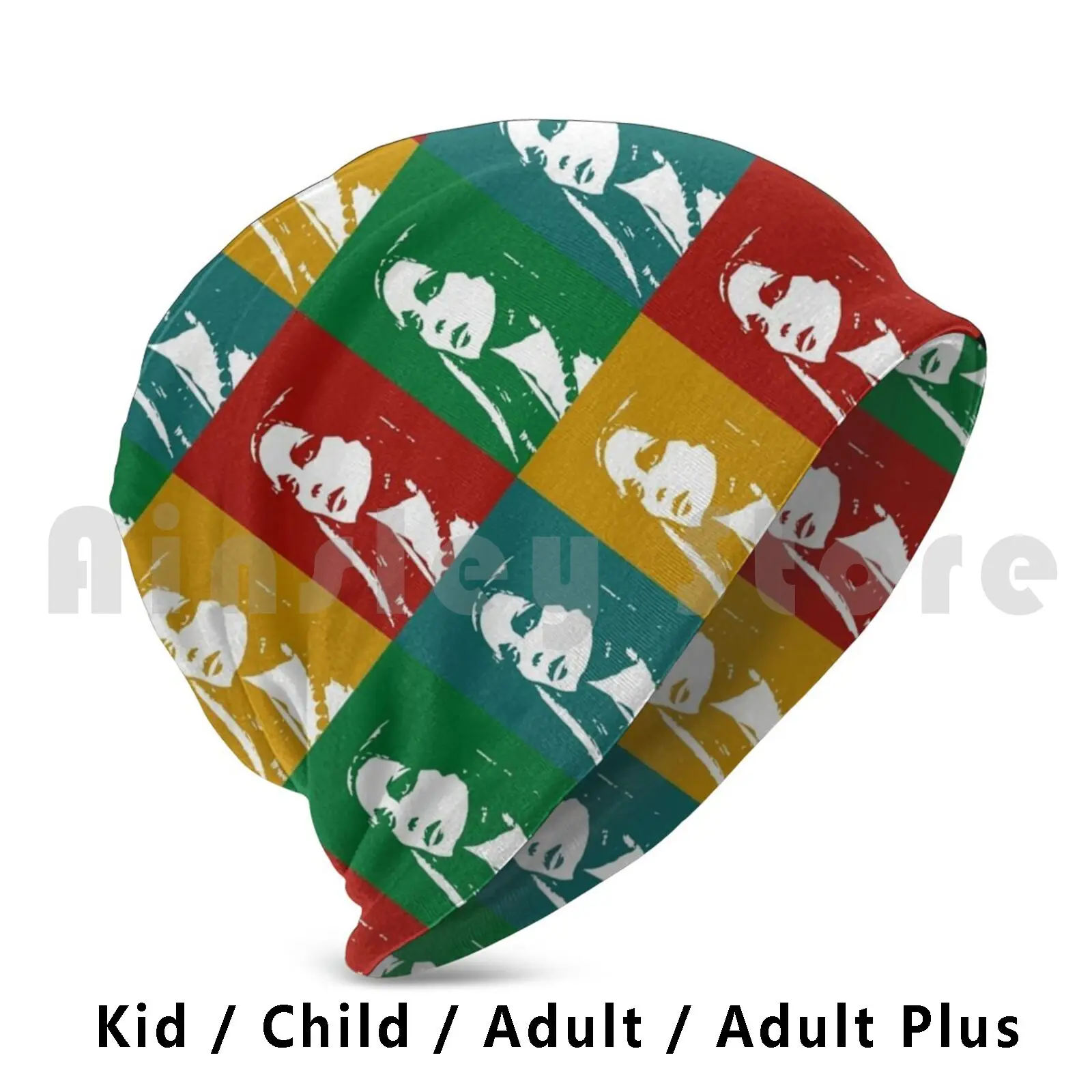 Вязаная шапка Fayrouz в стиле поп-арт вязаная хип-хоп Fairouz певец Fayruz Арабский ранний