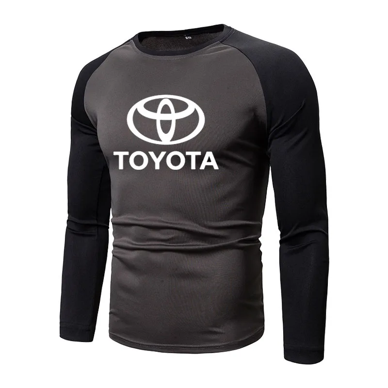 

Spring Autumn Men's Sweatshirt Toyota Car Logo Printing Casual Men's pullover Fashion High Quality Cotton Men's hoodie