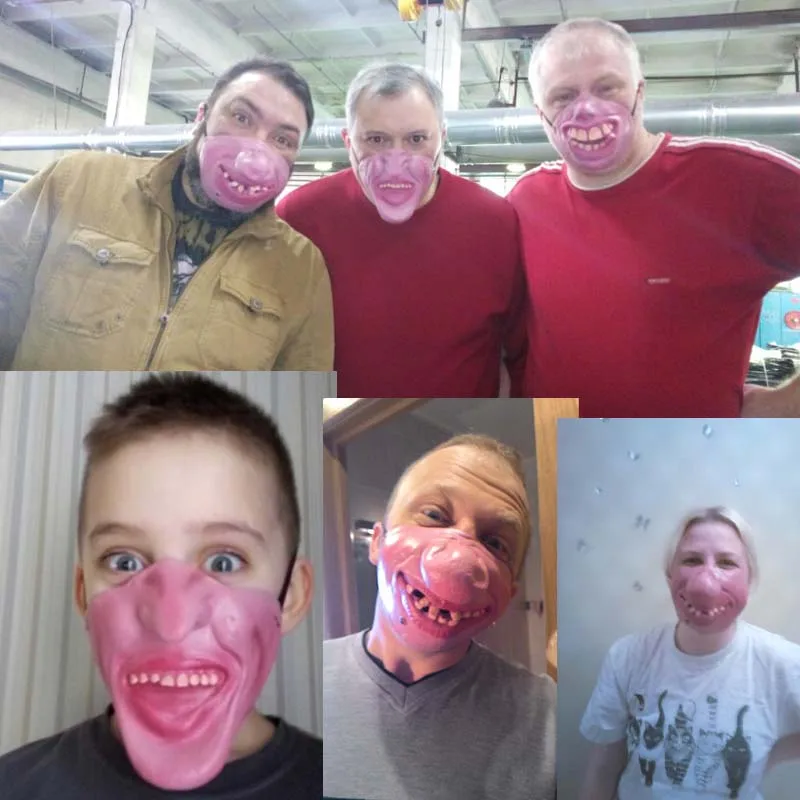 1 шт. забавные Для женщин мужчин вечерние маска латексная клоун Косплэй ужасный