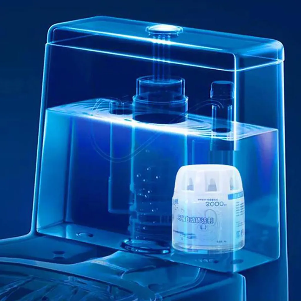 Autoile автоматический очиститель для туалета Magic Flush Bottled Helper Blue Bubble удивительные продукты для ванной обустройства дома