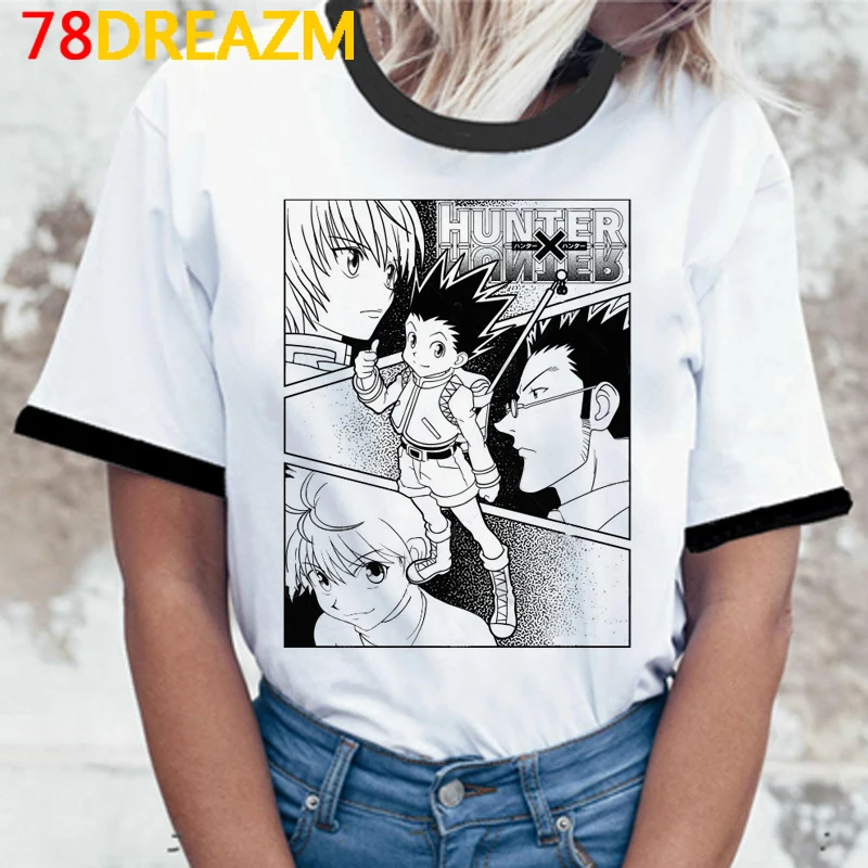 

Hunter x Hunter одежда футболка для женщин kawaii японский футболка tumblr футболки ulzzang
