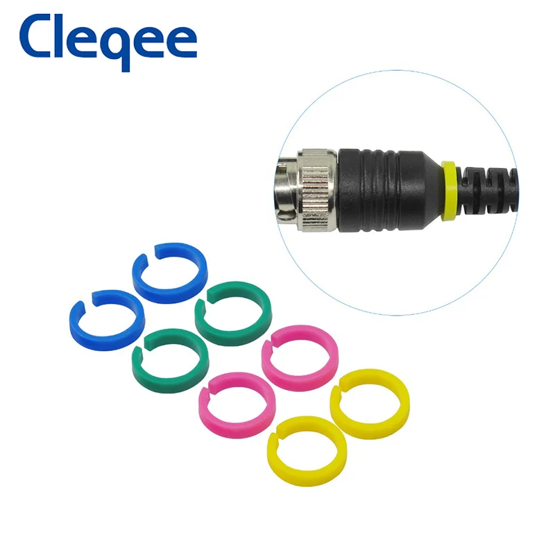 Cleqee P1260 3 шт./компл. BNC комплект испытательных проводов коаксиального кабеля к и