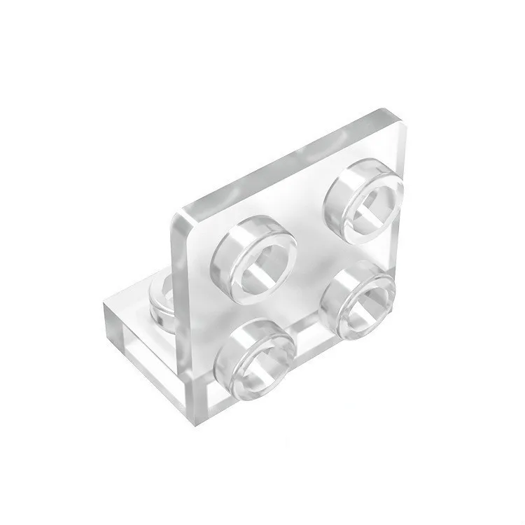 20 pcs transparent Фигурки, демонстрационная коробка, мини-фиги, чехол, маленькие кирпичи, опорная пластина, кронштейн, строительные блоки, фигурка, подставка, опорная пластина, игрушки для детей - Цвет: 20 pcs transparent