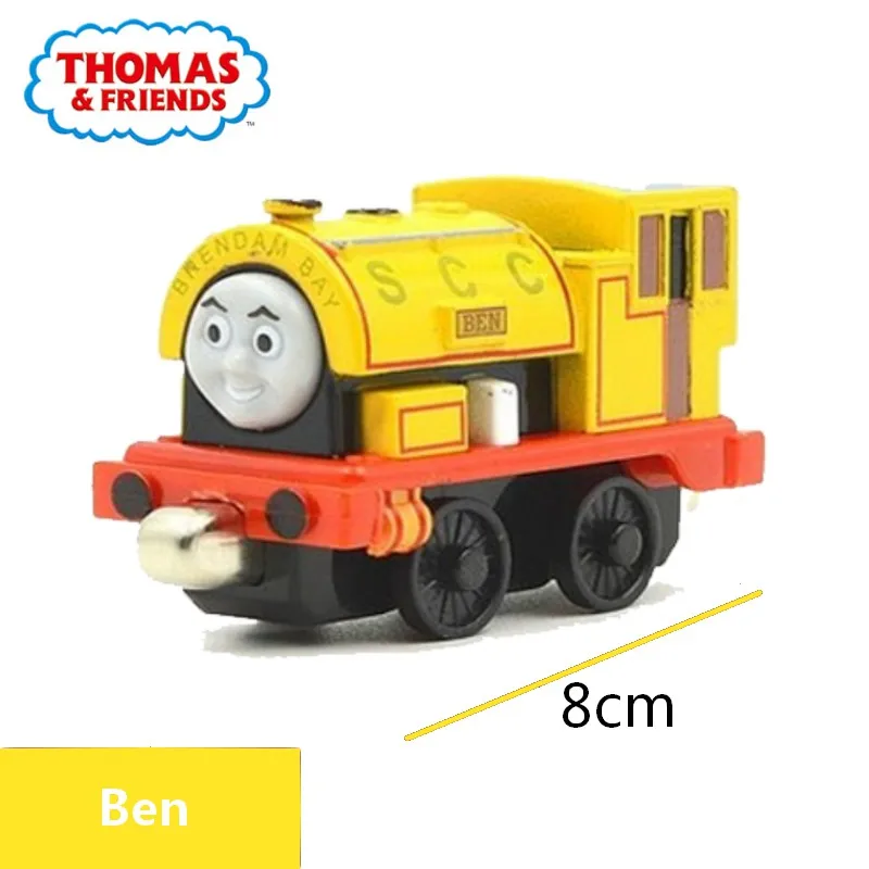 Ben Genunie Томас и его друзья Trackmaster 1:43 картонная коробка сплав магнитный поезд ударопрочный высокое качество автомобиль детские игрушки подарок - Цвет: Ben
