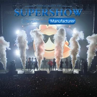 12 Led Co2 Jet Machine 123W RGB Color Gas INOUT Stage Co2 smoke Machine Co2 Gas Jet 6-8 Meters for wedding party Disco