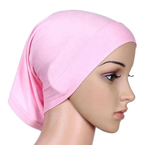 1 шт. горячая распродажа женский платок Мусульманский Исламский однотонный