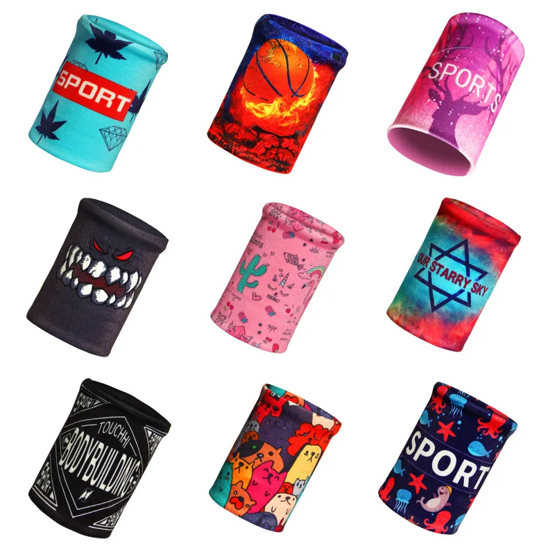 1 шт. красочным принтом унисекс спортивный Напульсник браслет на запястье