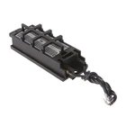 Изолированный Электрический керамический Термостатический нагревательный элемент PTC, 50 Вт, 12 В, воздушный Нагреватель