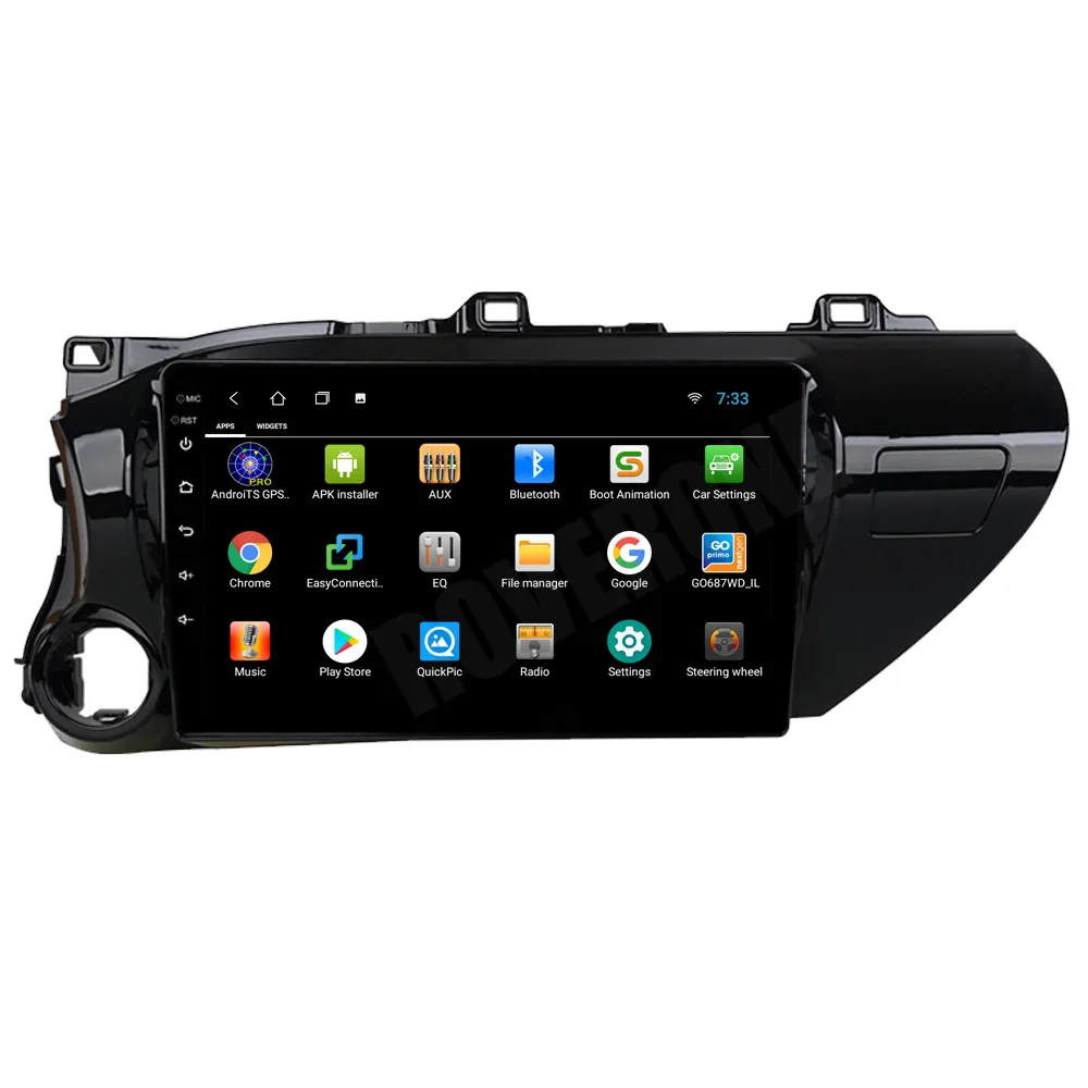 Автомобильные аксессуары для Toyota Hilux 2015 2016 2017 2018 Android 10 радио стерео GPS-навигация