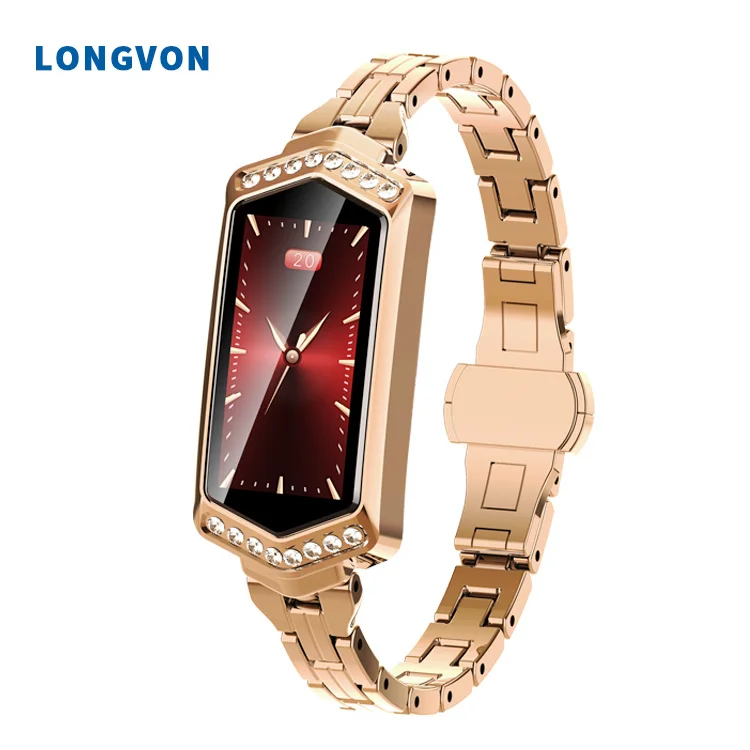 

Fitness Watches for Women Gifts 2019 Heart Rate Monitor with Logo Smart Bracelet