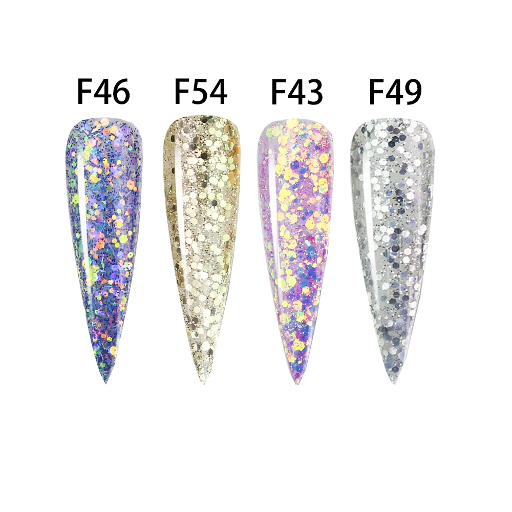 Акриловая пудра для наращивания ногтей LOVCARRIE профессиональная система пыль