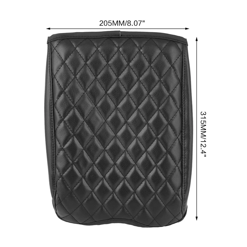 

Car PU Soft Leather Auto Center Console Armrest Seat Protective Pad Mat Cover Cushion Arm Rest For Toyota Tacoma