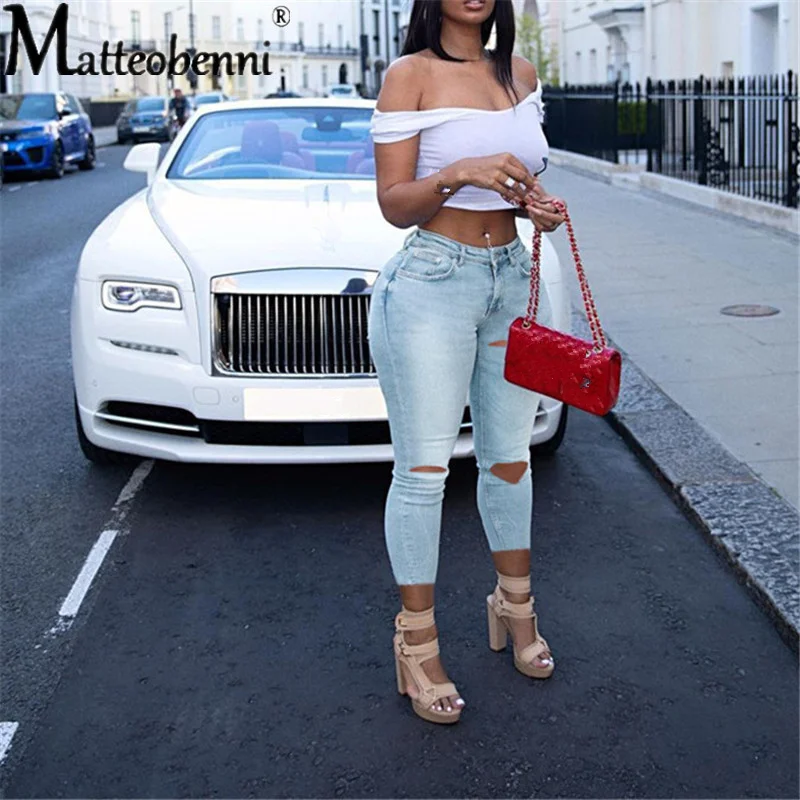 

2021 New Summer Women Lace-up Jeans Holes Hollow Out Fashion Plus Size Jeans Streetwear High Waist Skinny Denim Pencil Pants