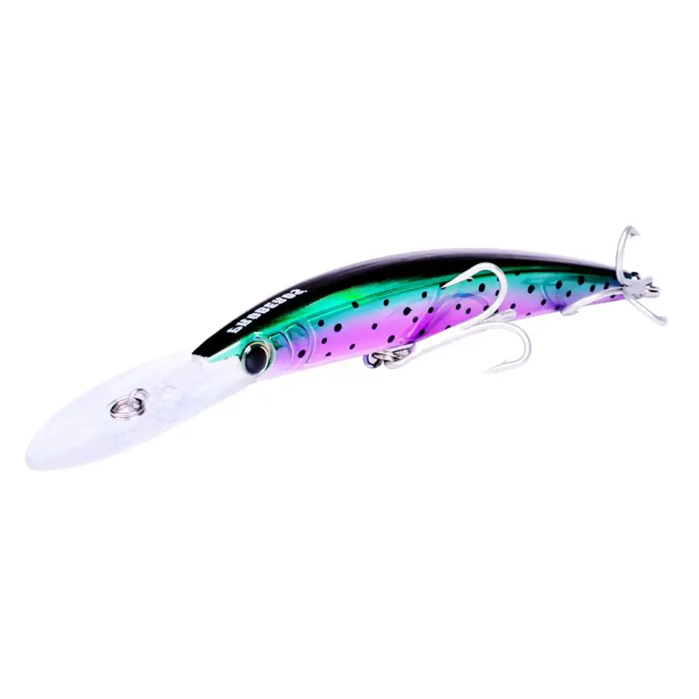 1 шт. 17 см 26 г Высококачественная приманка в форме гольяна с крюки твердая наживка