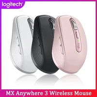 logitech mx anywhere 3 wireless bluetooth compact high performance mouse for business office notebook desktop computers