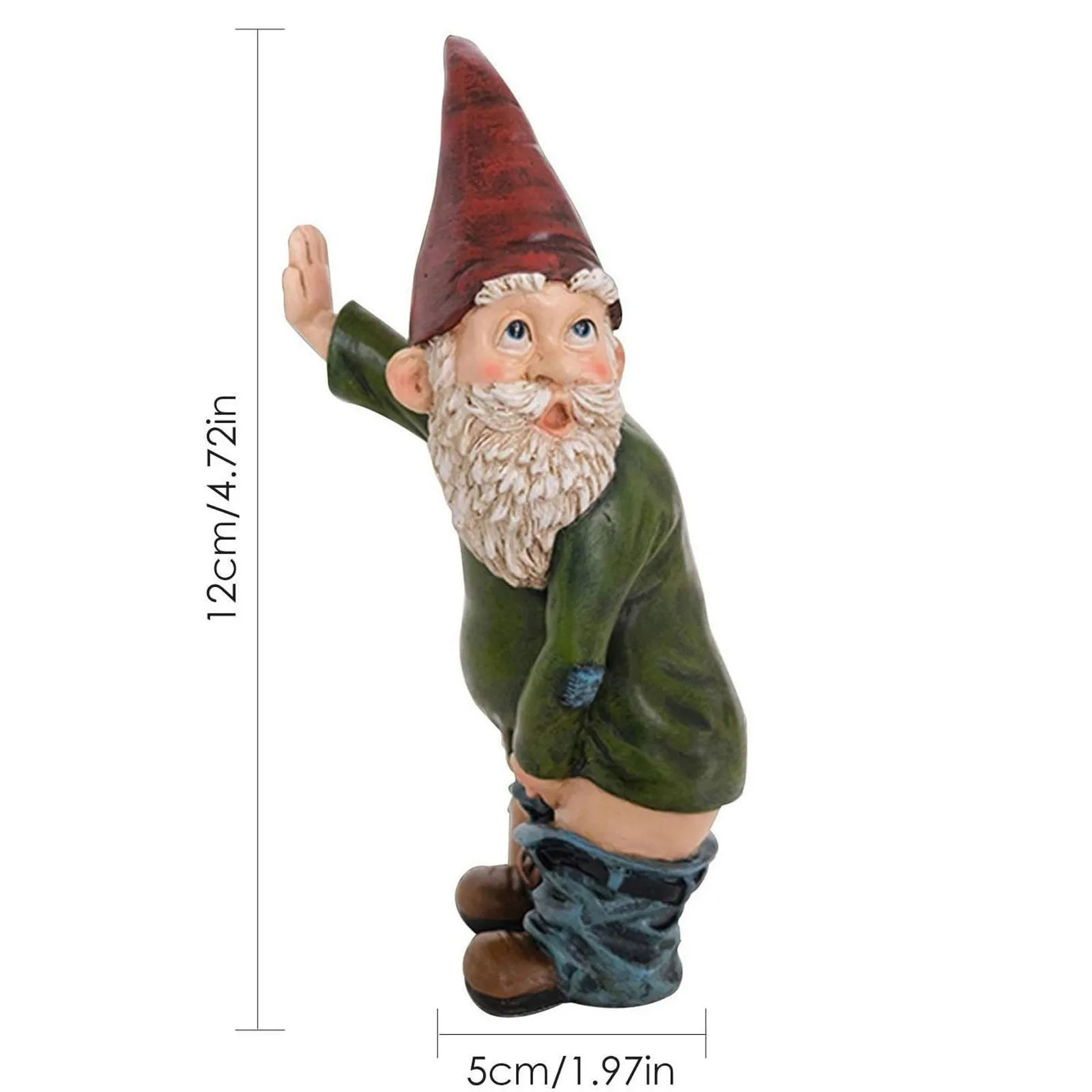 

Funny And Ridiculous Resin Dwarf Statue Garden Lawn Accessories Decorations Collectible Figurines Miniature Gnomes Decor