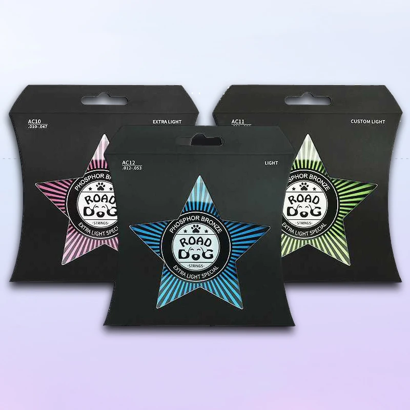 Струна для акустической гитары Road Gog серии AC с покрытием из фосфорной бронзы