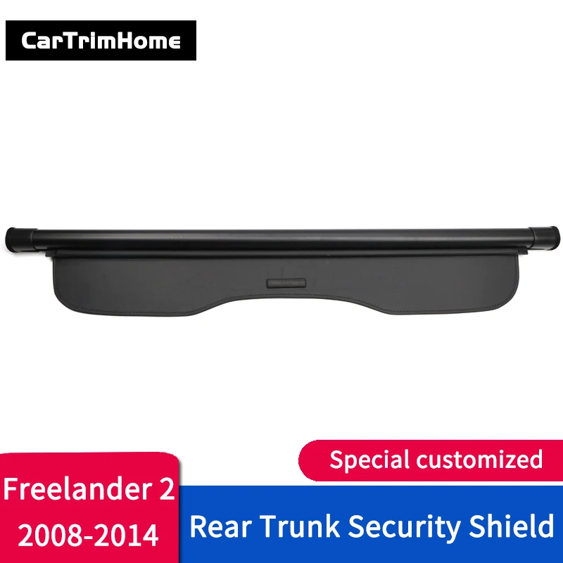 

Accessories For Freelander 2 Trunk Cargo Cover Security Shield Black Fits for Land Rover LR2 Freelander 2008-2016