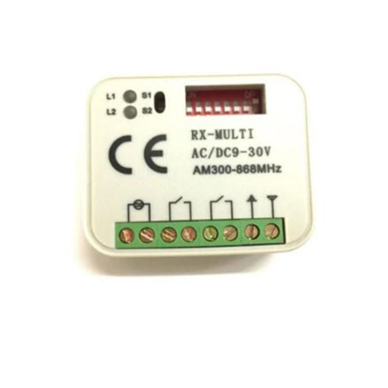 Новый 2-канальный приемник RX -MULTI AC/DC 9-30V AM300-868Mhz простая программа | Электроника