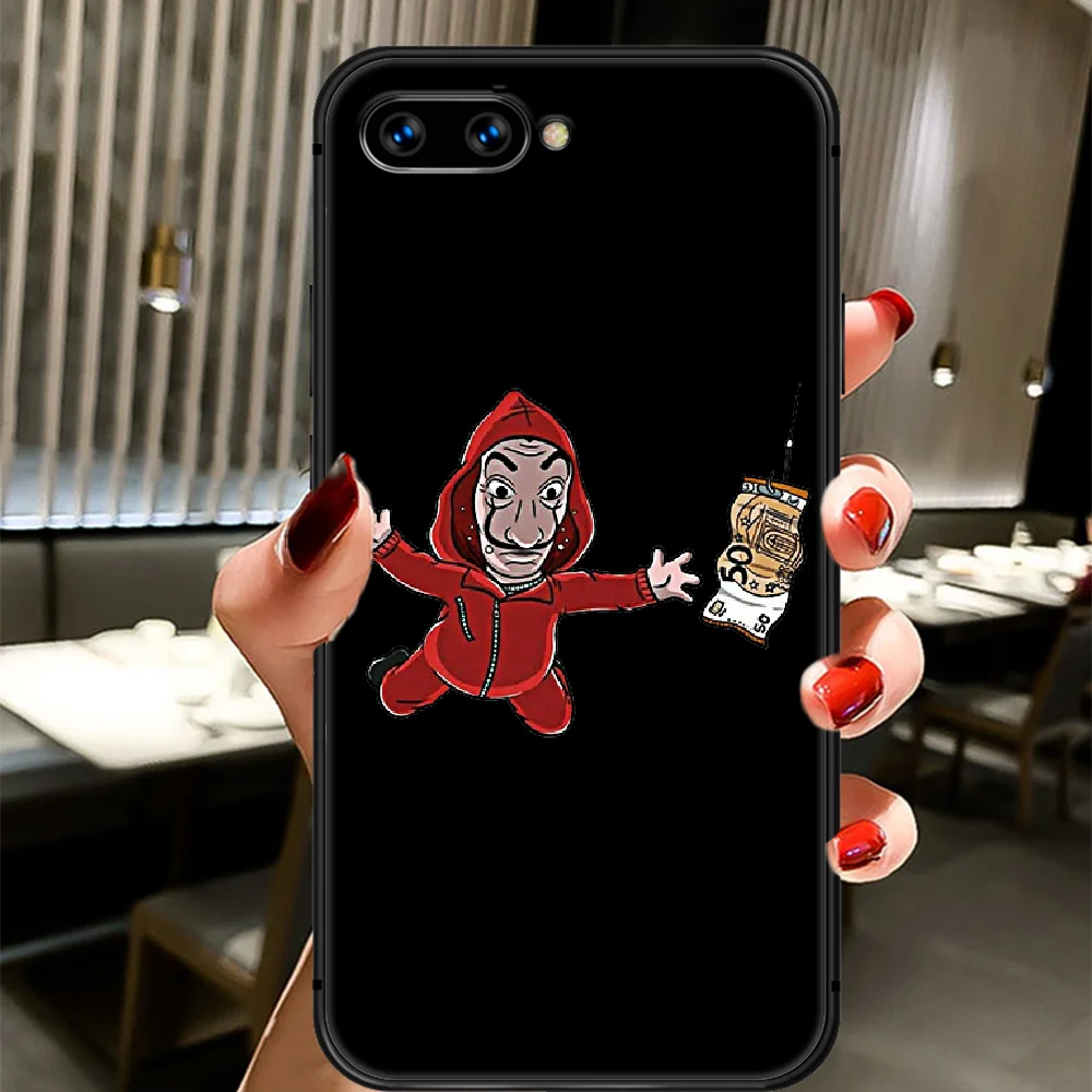 

Money Heist Spain Movie Boy Phone Case Cover Hull For HUAWEI Honor 8 8c 8a 8x 9 9a 9x V10 MATE 10 20 I Lite Pro black Hoesjes