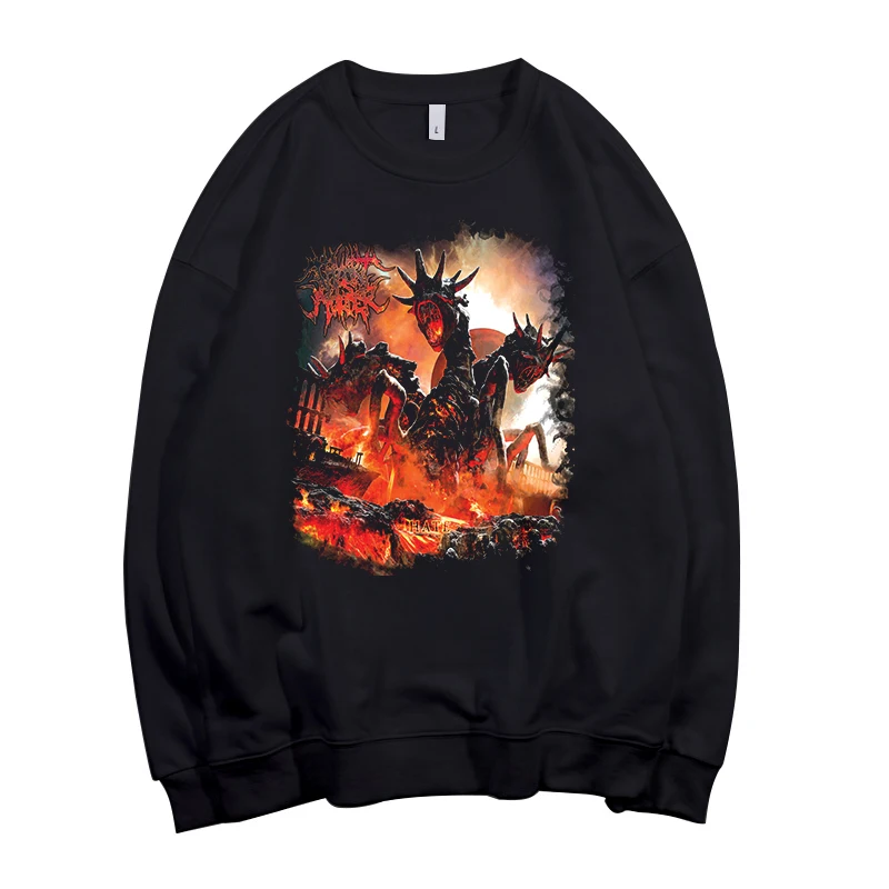 Толстовка с капюшоном Thy Art Is killing Pollover уличная флисовая толстовка изображением
