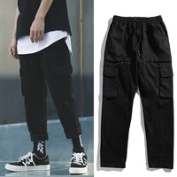 2021 new fashion cargo pants men street style cotton jogger pants men casual slim sweatpants men
