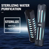 uv light sterilizer aquarium submersible pond fish tank germicidal clean lamp pet disinfection with timer water purifier