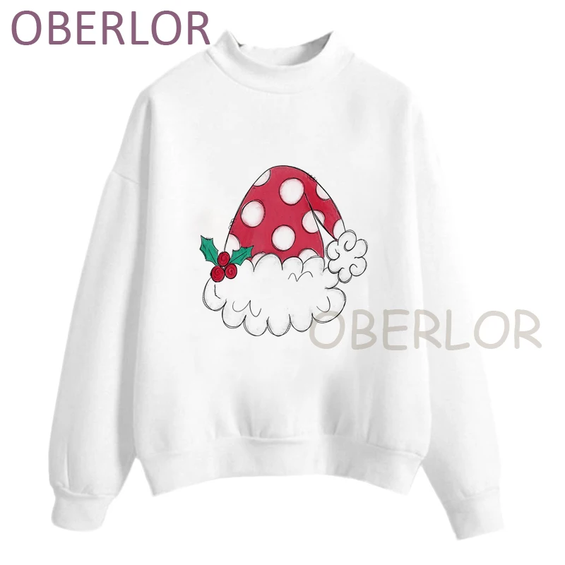 

Новинка, кавайная Рождественская шляпа, Женский Осенний Женский пуловер с капюшоном, топы, модная одежда с длинным рукавом, свитшот для дево...