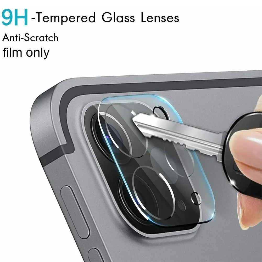 

Tablet PC Full Coverage HD Transparent Tempered Glass 2020 Protector 12.9" Pro Lens Film Protective Screen 11" For iPad Cam P7G5