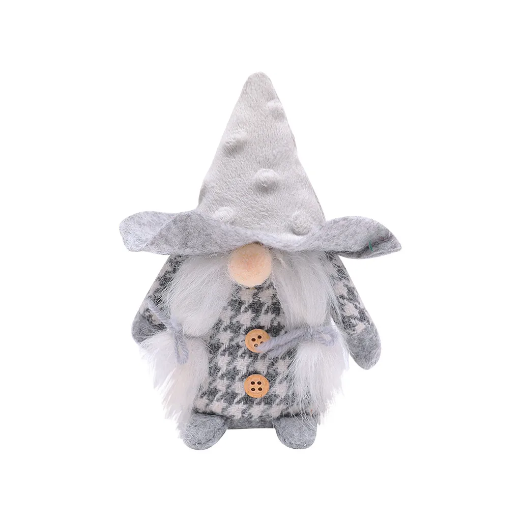 Рождественские праздничные украшения рождественские для дома кукла Санта