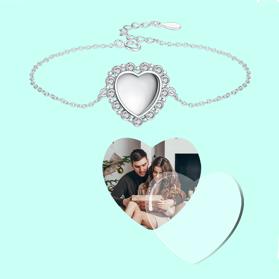 Распродажа регулируемый браслет из стерлингового серебра 925 пробы для женщин CZ