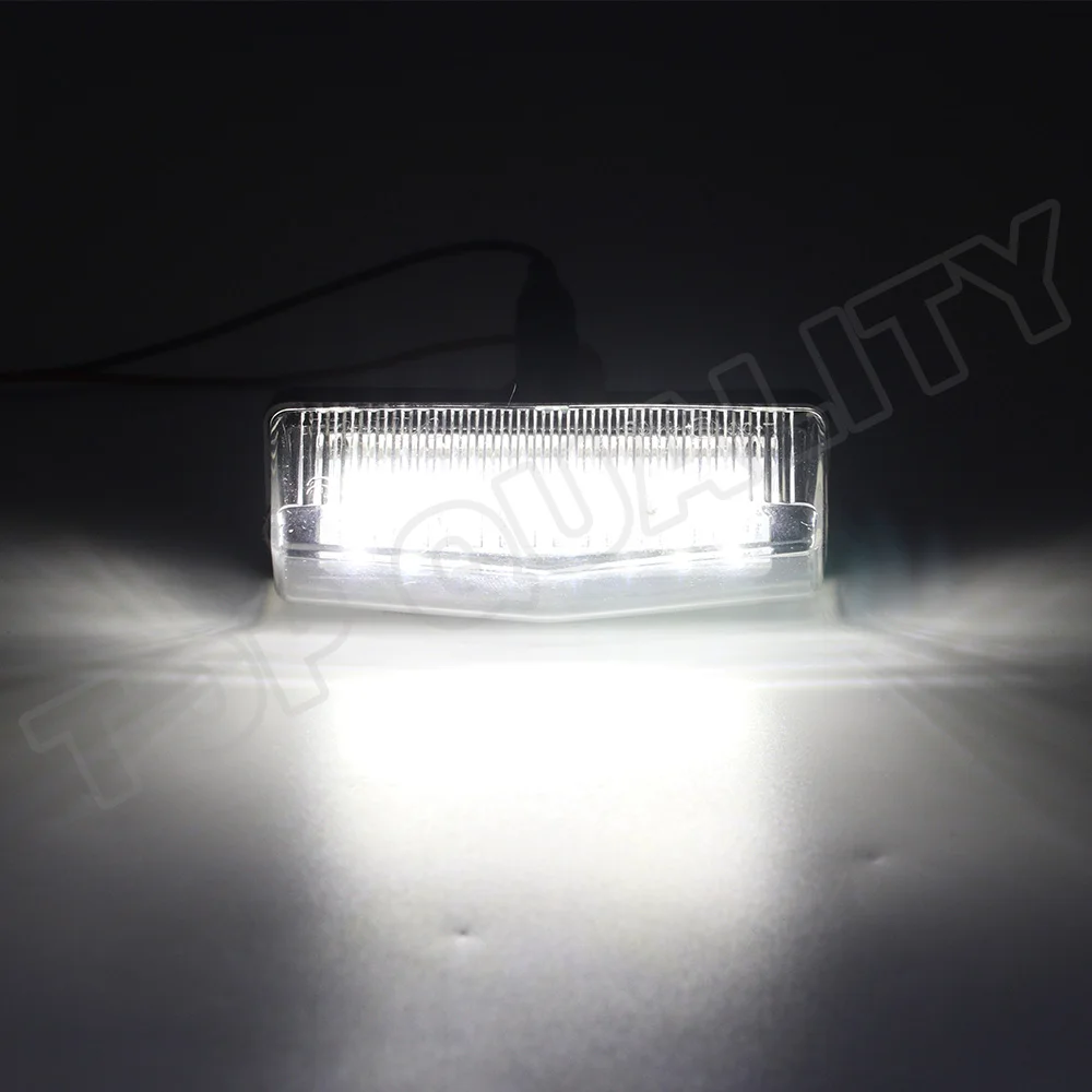 2 шт. автомобиля светодиодный номер Подсветка регистрационного номера для Toyota Prius