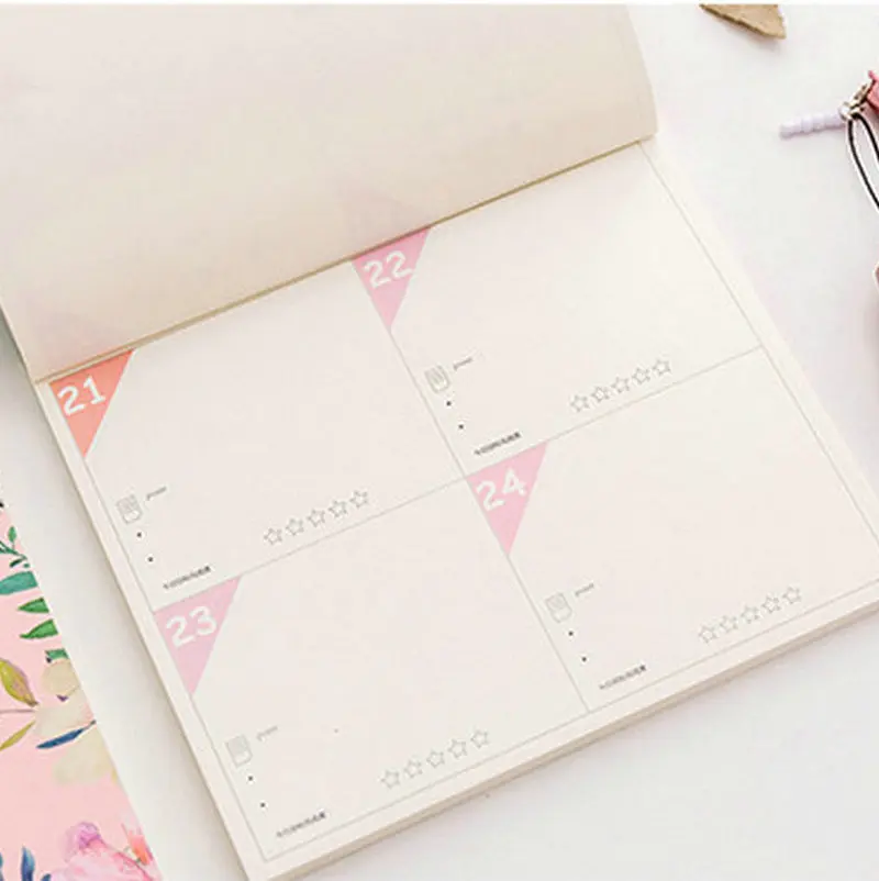 100 дней календарный план утолщенный ноутбук ежедневное управление временем