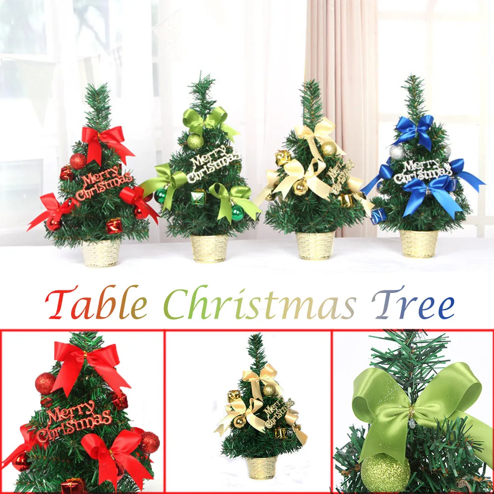 Рождественское украшение мини елка настольный стол фестиваль рождественские