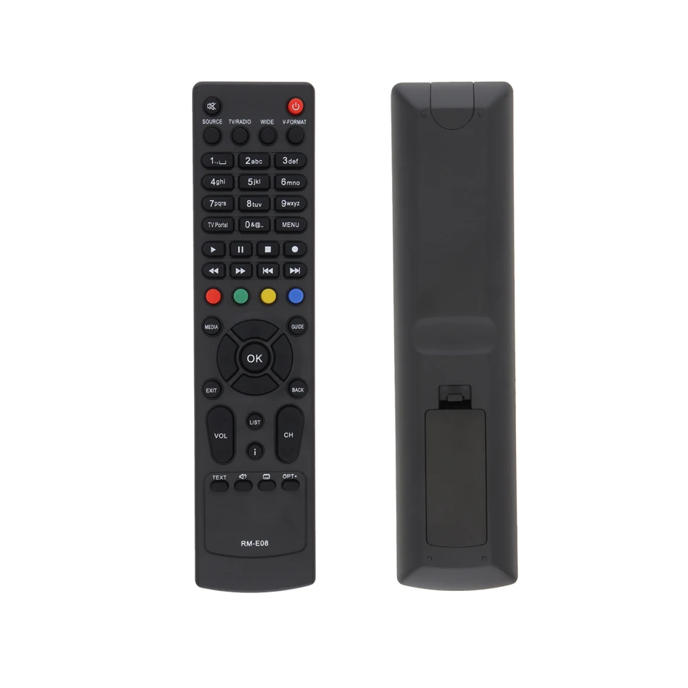 

1 Pc ABS Black IR 433MHZ Humax RM-E08 Replacement TV Remote Control Fit for Humax VAHD-3100S / RM-E08 TV BOX Controller