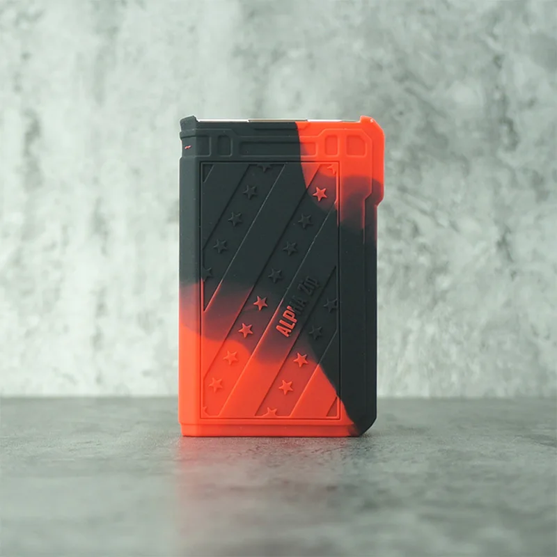 Текстурированная Кожа для VOOPOO ALPHA, комплект на молнии, мод, щит, вейп, силиконовый чехол, обёрточная бумага, рукав, наклейка, оболочка, гель для VOOPOO ALPHA, на молнии, мод
